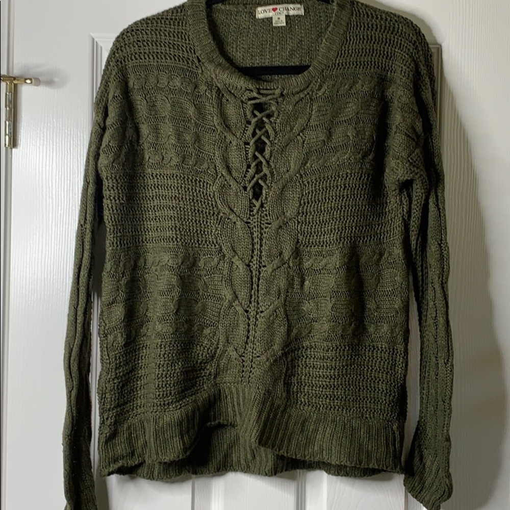 Love Change Italy Knit Sweater